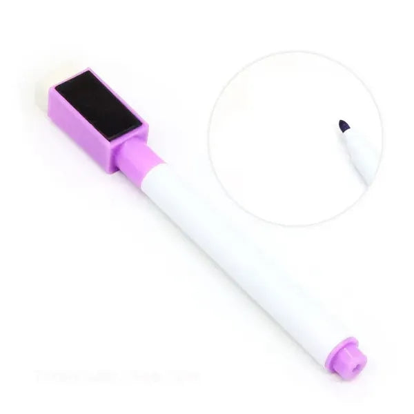 Colorful Magnetic Whiteboard Marker with Eraser