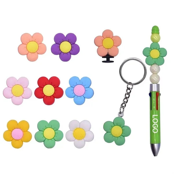 DIY Retractable Ballpoint Pen 4 in 1 Colorful Set