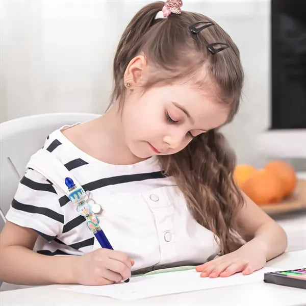 DIY Retractable Ballpoint Pen 4 in 1 Colorful Set