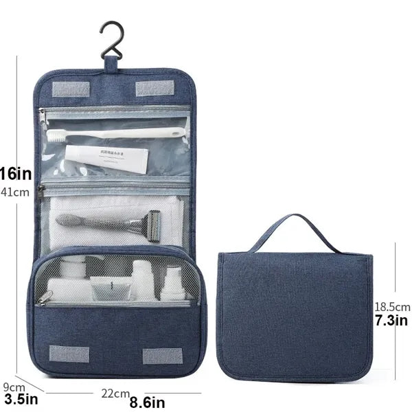 Travel Toiletry Cosmetic Organizer Bag