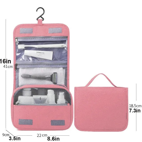 Travel Toiletry Cosmetic Organizer Bag
