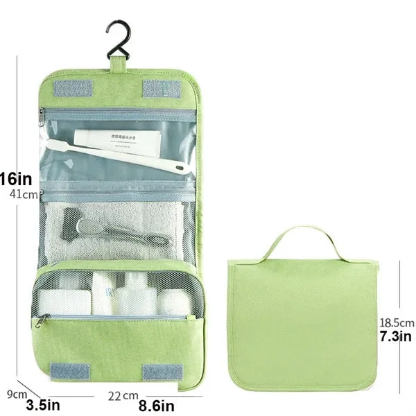 Travel Toiletry Cosmetic Organizer Bag