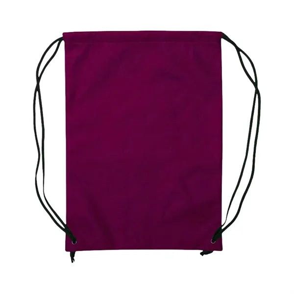 Non-Woven Drawstring Backpacks Gym Bag Full Color