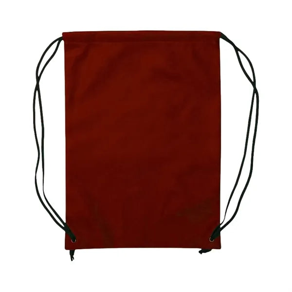 Non-Woven Drawstring Backpacks Gym Bag Full Color