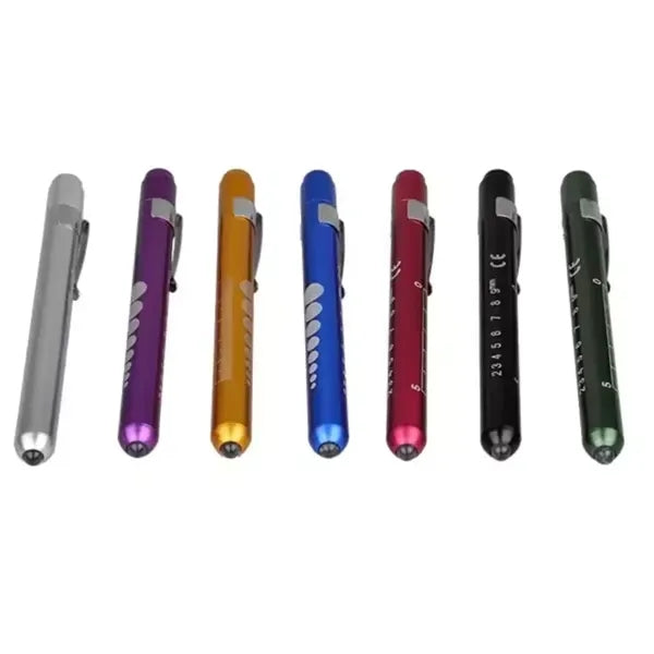 Flashlight Medical Nurse Pen Light With Pupil Gauge