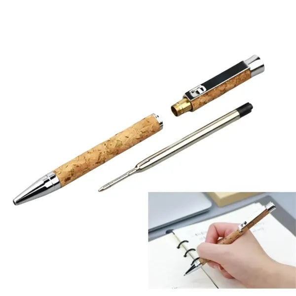 100% Eco Cork Barrel Pen