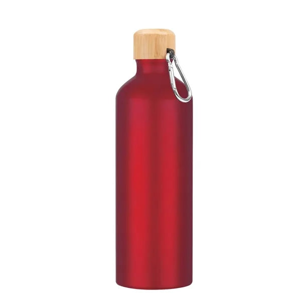 Bike Bottle With Bamboo Lid