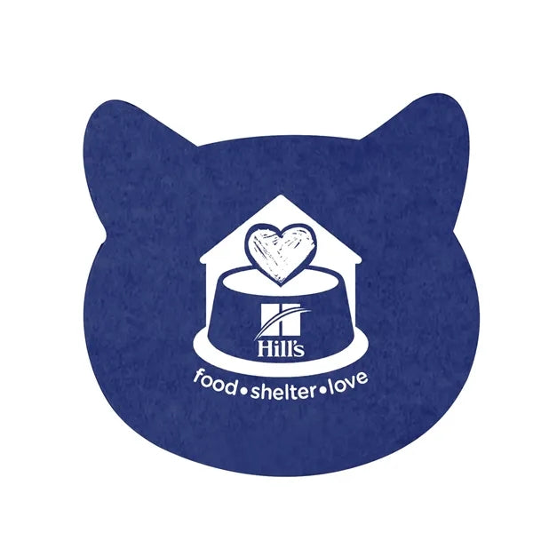 Cat Shape Flet Coaster