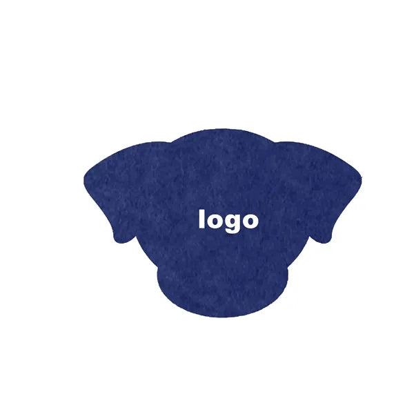 Felt Dog Shape Coaster