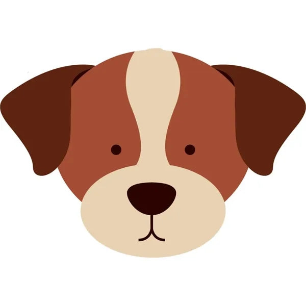 Felt Dog Shape Coaster