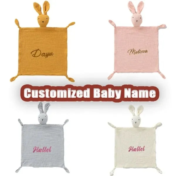 Rabbit Cotton Soothing Towel Toy