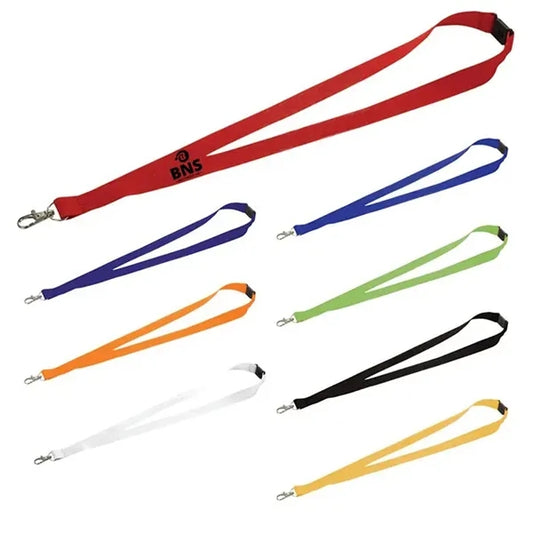 1/2'' Custom Polyester Lanyard w/ Lobster Clip