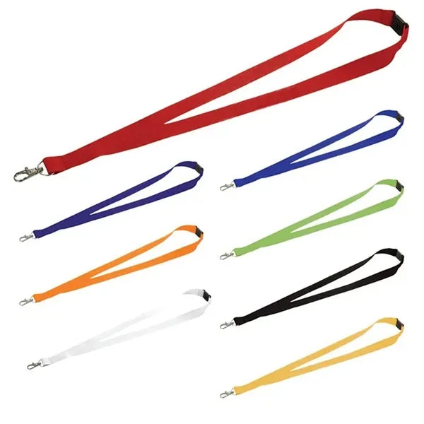 1/2'' Custom Polyester Lanyard w/ Lobster Clip