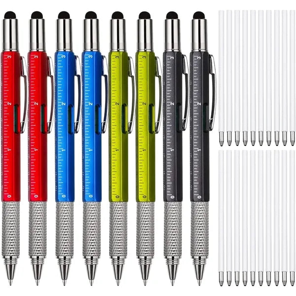 6 in 1 Multitool Tech Tool Unique Metal Pen For Gift