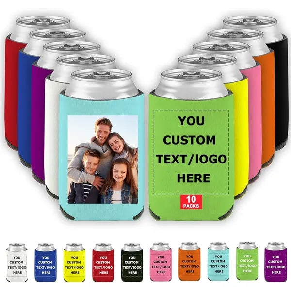 Can Sleeve Beer Coolers 12oz