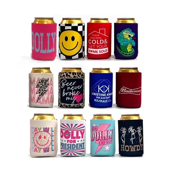 Can Sleeve Beer Coolers 12oz
