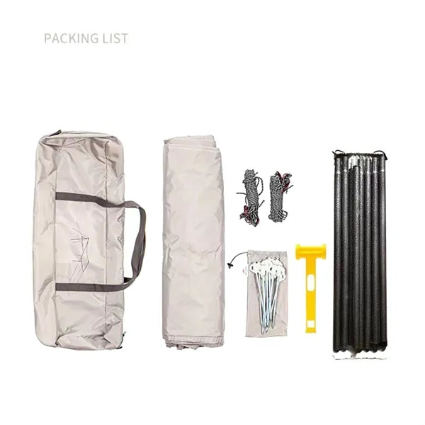 236'' x 157'' Outdoor Camping Sunguard Waterproof Tent Tarp