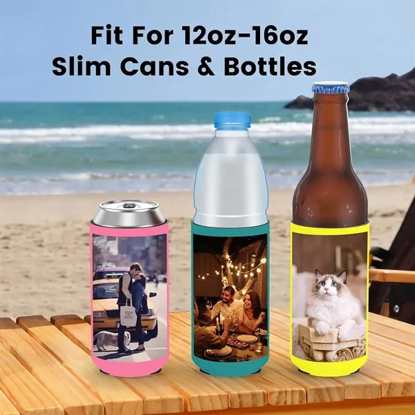 16oz Collapsible Neoprene Can Cooler