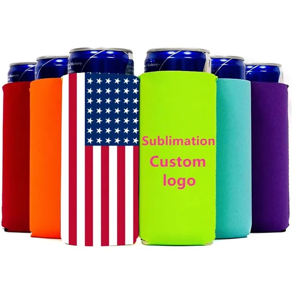 Personalizaed Sublimation Can Sleeve Beer Coolers 16oz