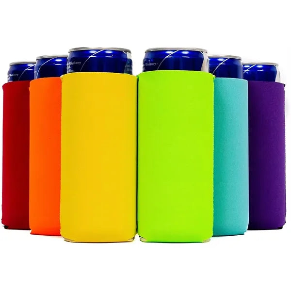 16oz Can Cooler Sleeve with Logo Custom
