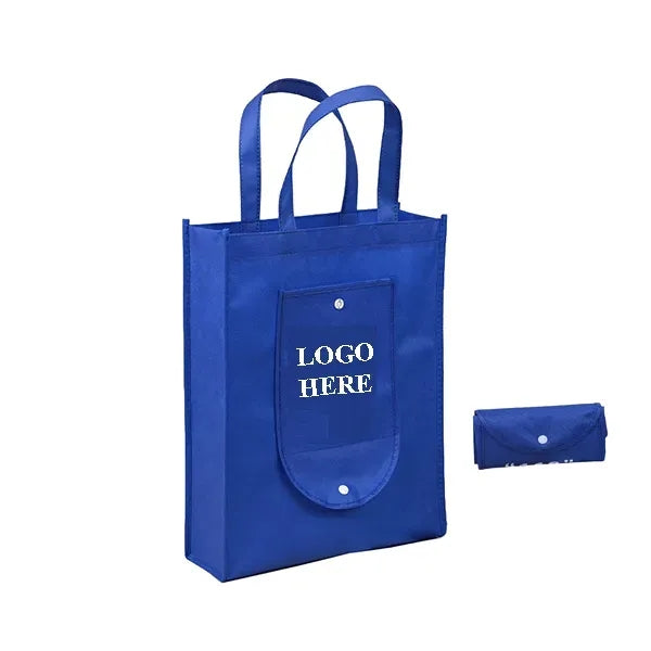 Foldable 80gsm Nonwoven Bag 13x15x4"