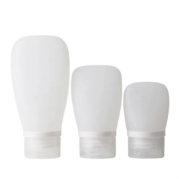 Silicone Leak Proof Travel Bottles Set with Custom Logo