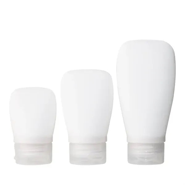 Silicone Leak Proof Travel Bottles Set with Custom Logo
