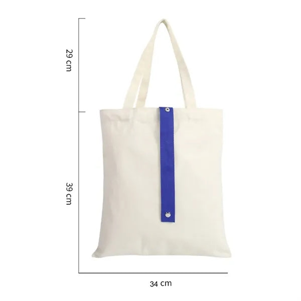 Full Color Folding Canvas Carry Bag Carrier Reticule