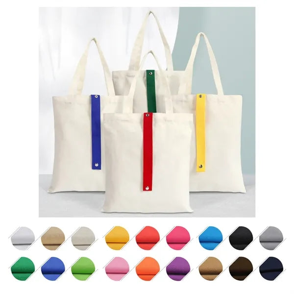 Full Color Folding Canvas Carry Bag Carrier Reticule