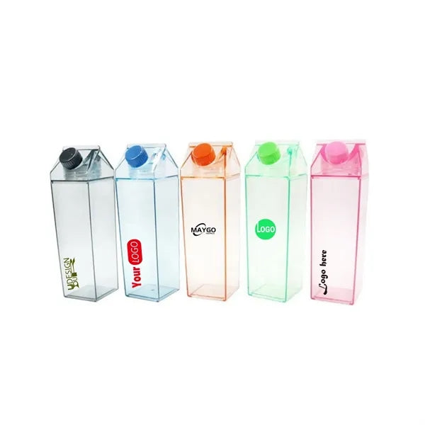 17oz Transparent Milk Carton