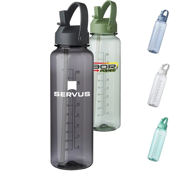Water Bottle with Measurements, 40 oz.
