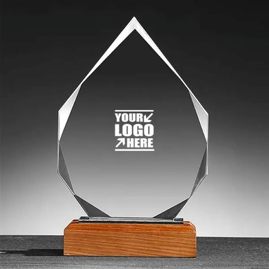 Glass Award Plaque