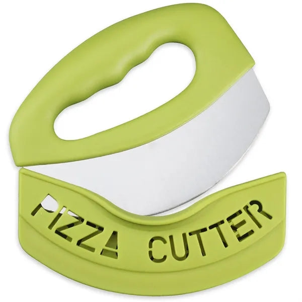 Pizza Cutter Rocker Blade with Cover