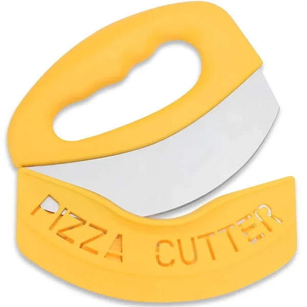 Pizza Cutter Rocker Blade with Cover