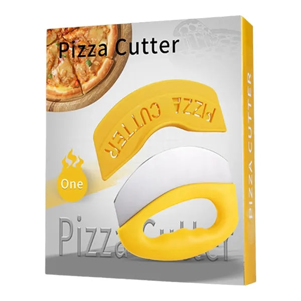 Pizza Cutter Rocker Blade with Cover