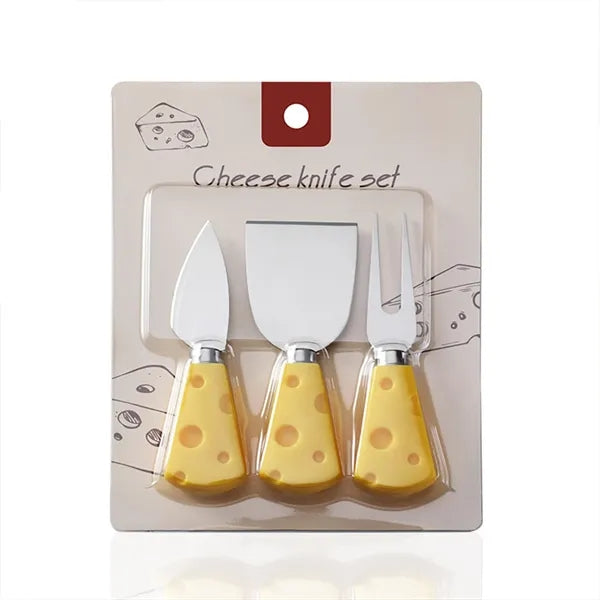 Stainless Steel Small Cute Cheese Knives Set