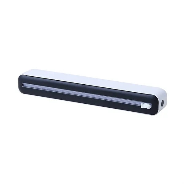 Refillable Plastic Wrap Dispenser with Slide Cutter