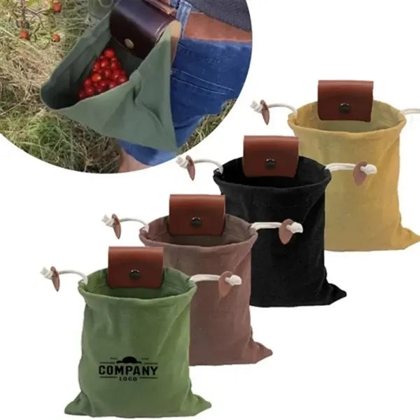 Foraging Bag With Drawstring