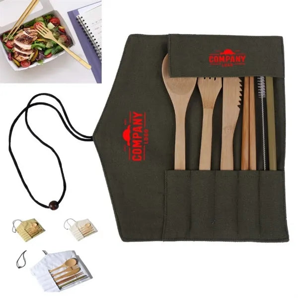 Bamboo Tableware Set