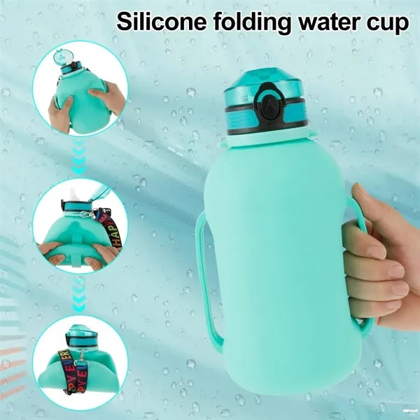 64Oz Collapsible Water Bottles
