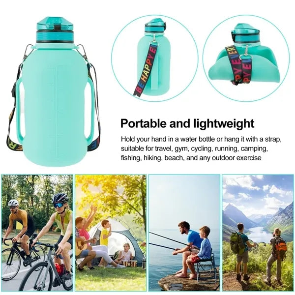 64Oz Collapsible Water Bottles