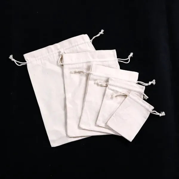 5 1/2 " X 4" Drawstring Bags