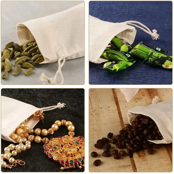 5 1/2 " X 4" Drawstring Bags