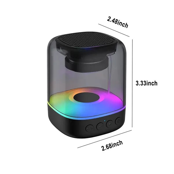 Powerful Bass Speaker Colorful Lights