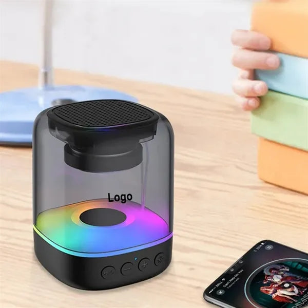 Powerful Bass Speaker Colorful Lights