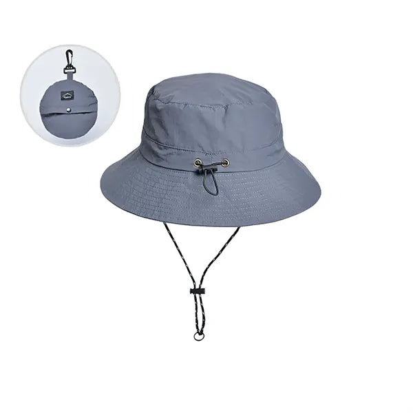 Packable Quick Dry Outdoor Bucket Hat With Carry Bag