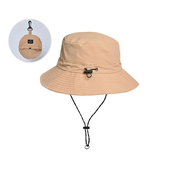 Packable Quick Dry Outdoor Bucket Hat With Carry Bag