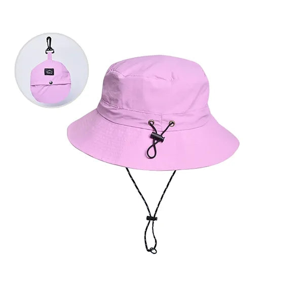 Packable Quick Dry Outdoor Bucket Hat With Carry Bag
