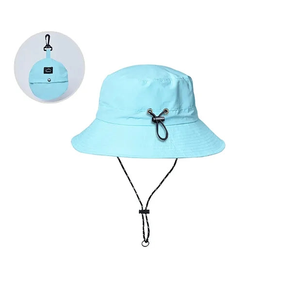 Packable Quick Dry Outdoor Bucket Hat With Carry Bag