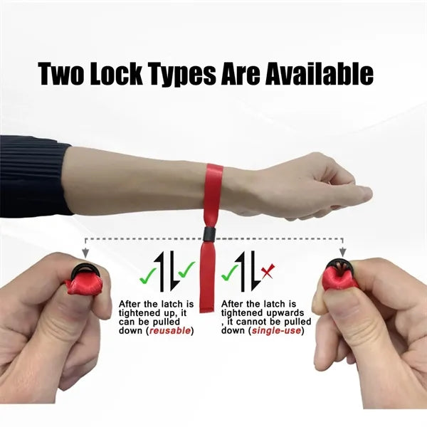 Color Sublimation Cloth Wristbands For Festival Events